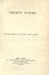 Cover of Thirty poems