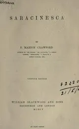 Cover of Saracinesca,availibility and cost
