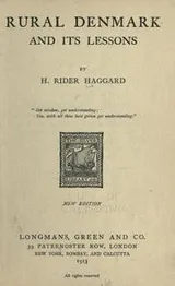 Cover of Rural Denmark and its lessons
