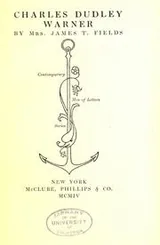 Cover of Charles Dudley Warner