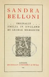 Cover of Sandra Belloni