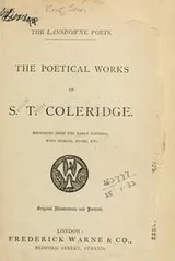 Cover of Poetical works