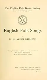 Cover of English folk-songs