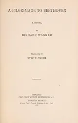 Cover of A pilgrimage to Beethoven
