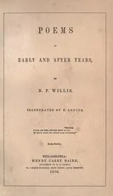 Cover of Poems of early and after years