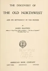 Cover of The discovery of the old Northwest