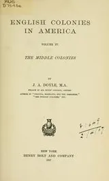 Cover of The English in America