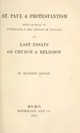 Cover of St. Paul and Protestantism