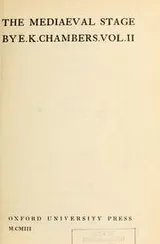 Cover of The mediaeval stage