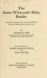 Cover of The James Whitcomb Riley reader