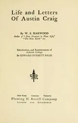 Cover of Life and letters of Austin Craig