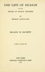 Cover of The life of reason