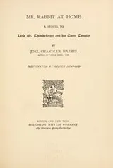 Cover of Mr. Rabbit at home