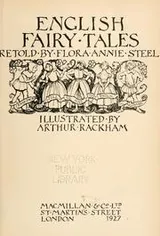 Cover of English fairy tales