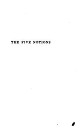 Cover of The five notions