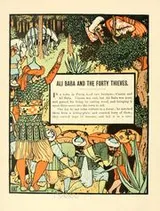 Cover of Ali Baba and the forty thieves