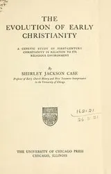 Cover of The evolution of early Christianity