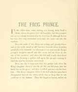 Cover of The frog prince