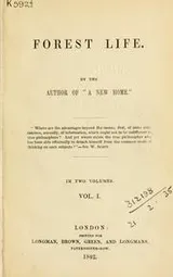 Cover of Forest life