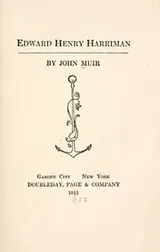 Cover of Edward Henry Harriman