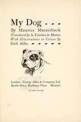 Cover of My dog