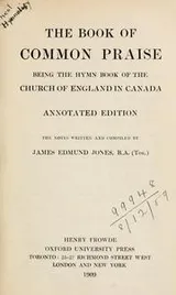 Cover of The Book of Common Praise