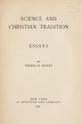 Cover of Science and Christian tradition