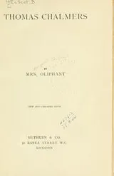 Cover of Thomas Chalmers