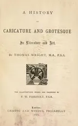 Cover of A history of caricature & grotesque in literature and art