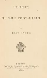 Cover of Echoes of the foot-hills