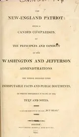 Cover of The New-England patriot