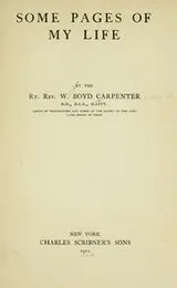 Cover of Some pages of my life