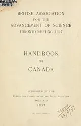 Cover of Handbook of Canada