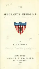 Cover of The sergeant's memorial