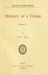 Cover of Histoire d'un crime