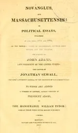 Cover of History of the dispute with America