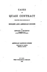 Cover of Cases in quasi contract