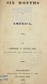 Cover of Six months in America