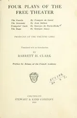 Cover of Four plays of the Free theater