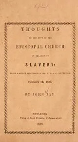 Cover of Thoughts on the duty of the Episcopal church