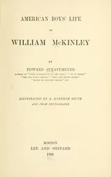 Cover of American boys' life of William McKinley