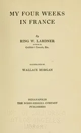Cover of My four weeks in France