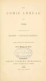 Cover of The comic annual for 1846