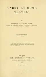 Cover of Tarry at home travels