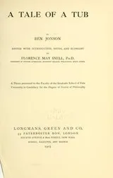 Cover of A tale of a tub