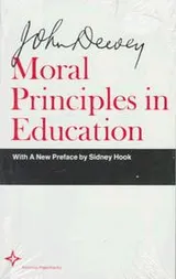Cover of Moral principles in education