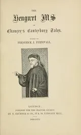 Cover of The Hengwrt MS. of Chaucer's Canterbury Tales