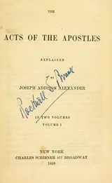 Cover of The Acts of the Apostles