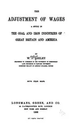 Cover of The adjustment of wages
