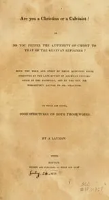 Cover of Are you a Christian or a Calvinist?
